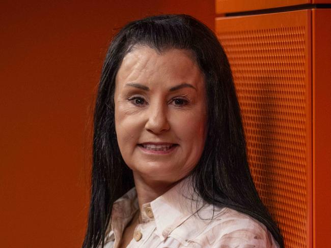 01-05-2024 Speaker Simone OÃBrien at the domestic violence vigil at Geelong Library. Picture: Brad Fleet