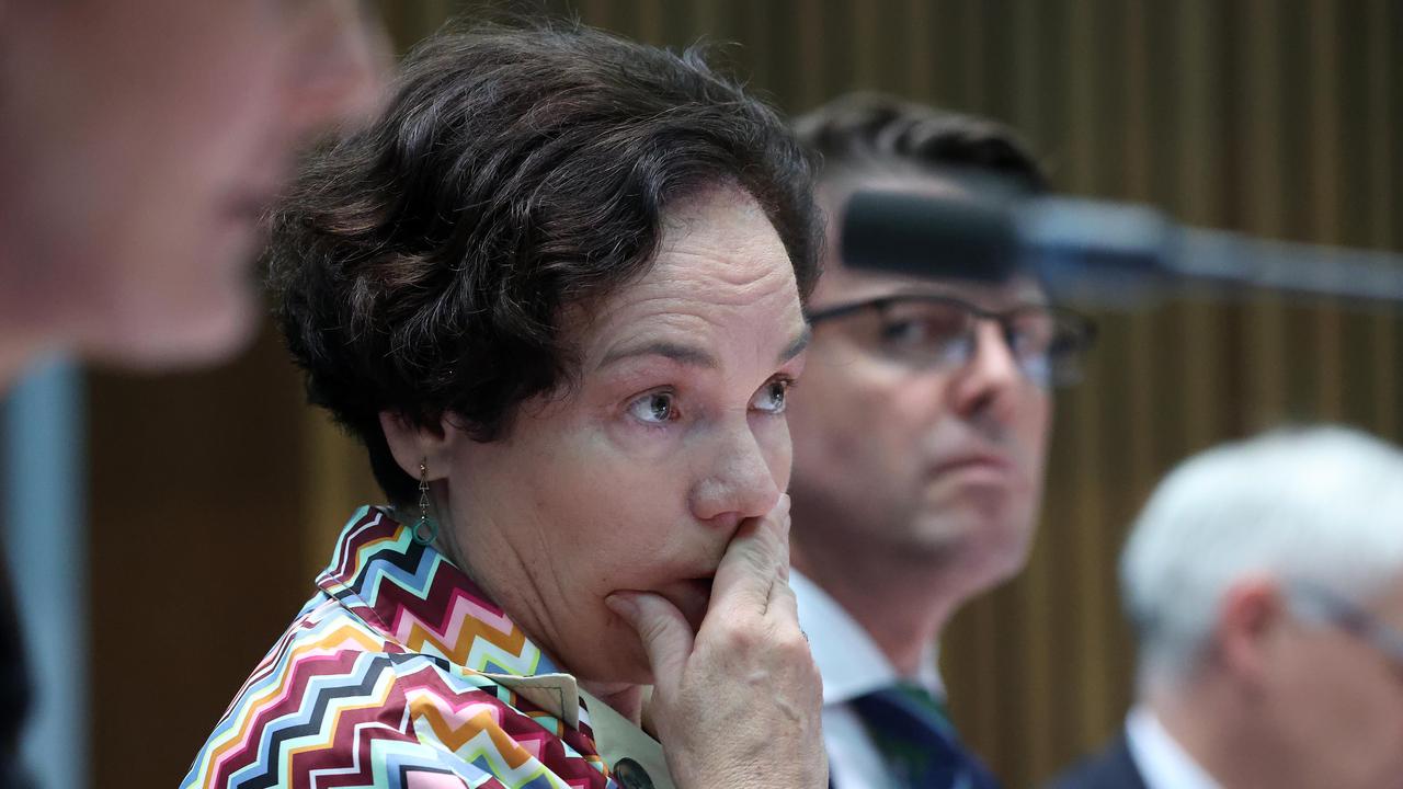 Kathryn Campbell has resigned from the public service after the robodebt royal commission. Picture: NCA NewsWire / Gary Ramage. Picture: NCA NewsWire / Gary Ramage