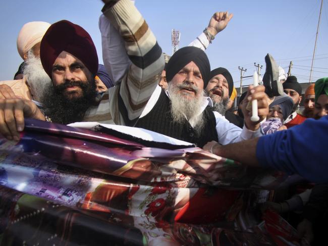 There have been angry protests about Gurmeet Ram Rahim’s new film with some concerned it’s provocative and appears to challenge the Sikh religion.
