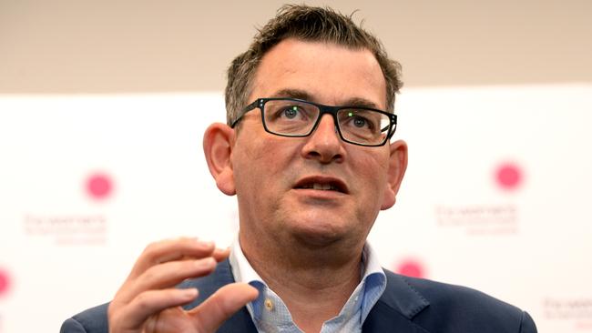 Premier Daniel Andrews says it’s important the world’s best tennis players are allowed into Melbourne for the Australian Open. Picture: Andrew Henshaw