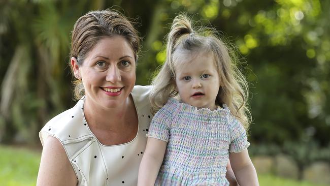 Jane Mahon believes using Ryan's Rule saved her daughter Tilly's life. Pic Mark Cranitch.