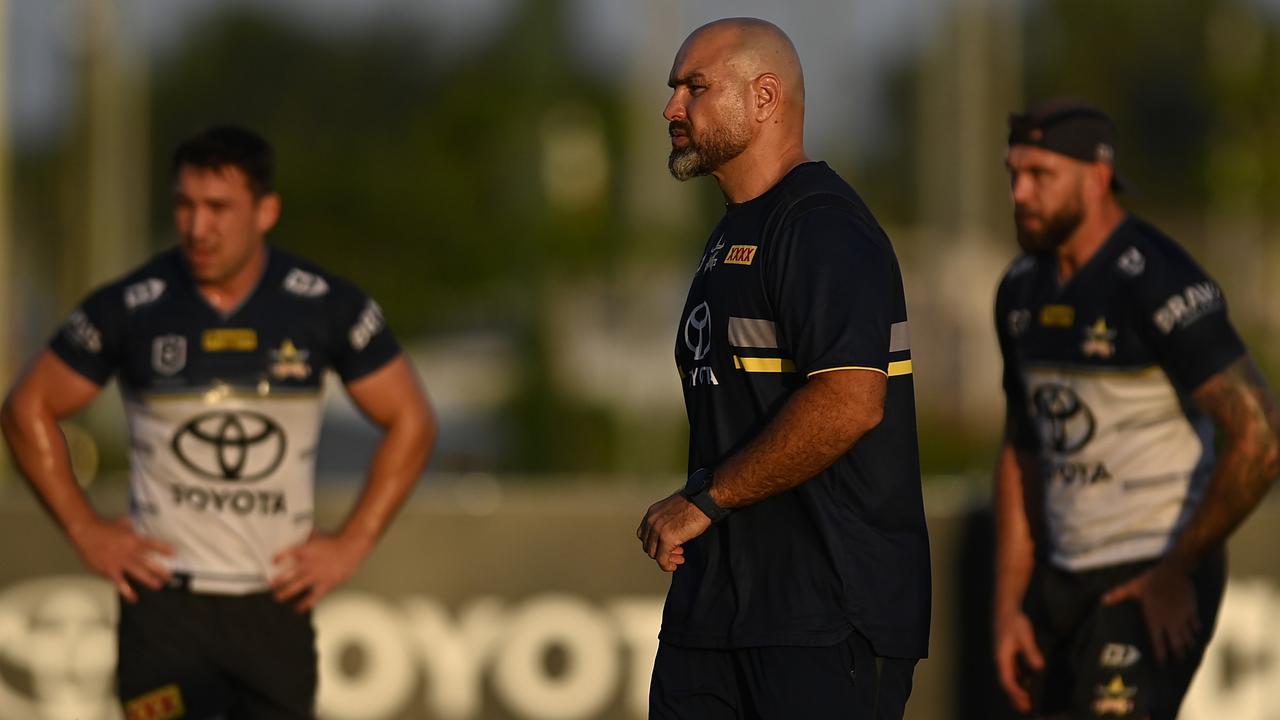 Cowboys coach Todd Payten is set to sign a three-year extension. Picture: Ian Hitchcock/Getty Images