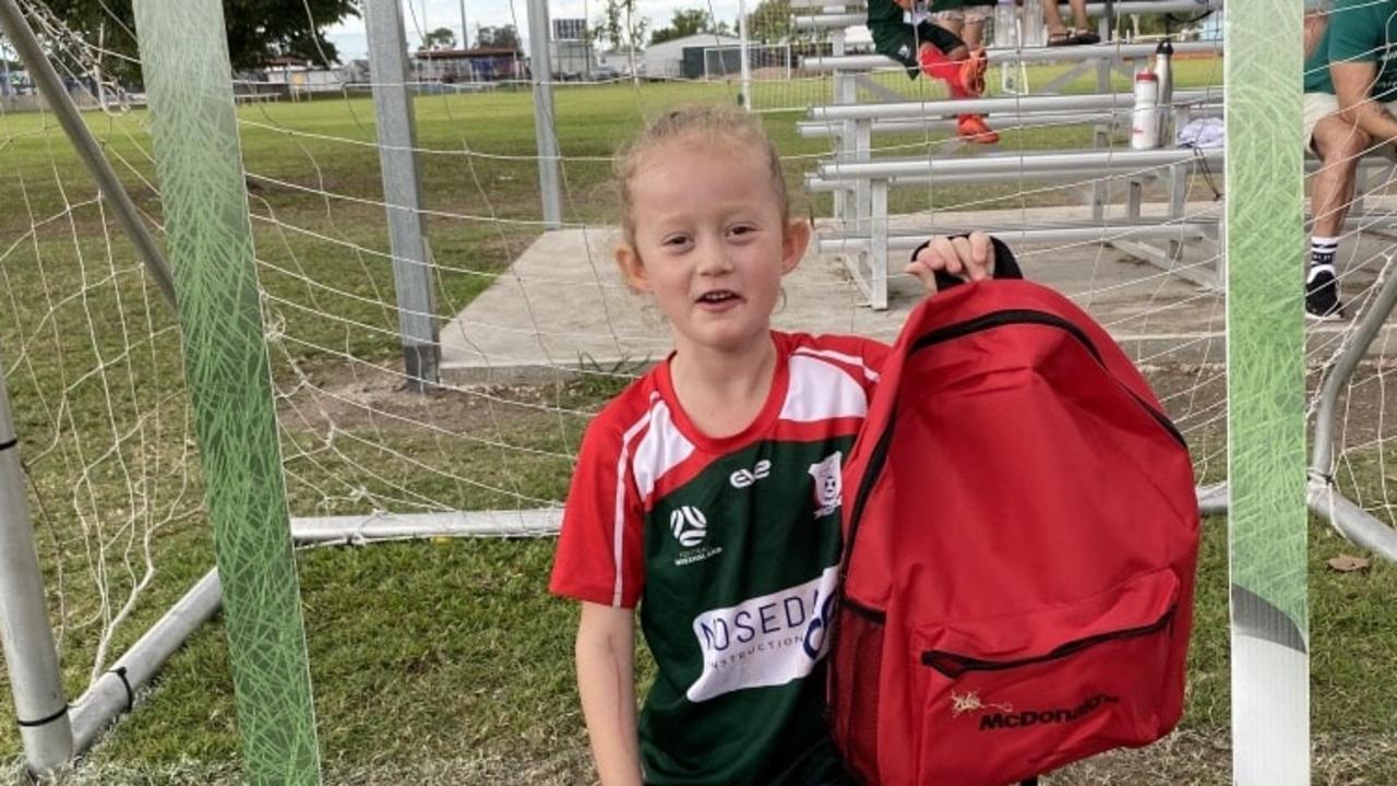 Ivy Francis is the FQ Northern Junior Player of the Week. Picture: Football Queensland