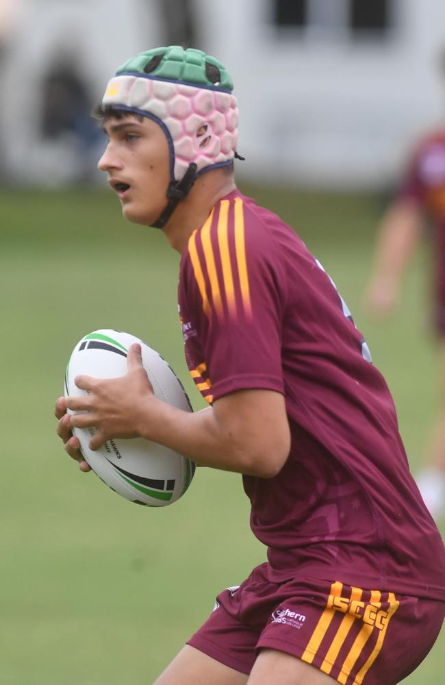 Round 4 of the Townsville Blackhawks Schoolboy Trophy. Ryan Catholic College against Southern Cross Catholic College at Ryan Catholic College. Picture: Evan Morgan