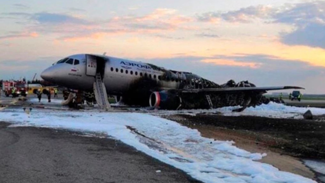 Russian Plane Fire: US Citizen Among Dead From Sukhoi Superjet-100 ...