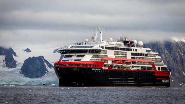 Hurtigruten cruise ship Roald Amundsen. Picture: Oscar Farrera/Hurtigruten