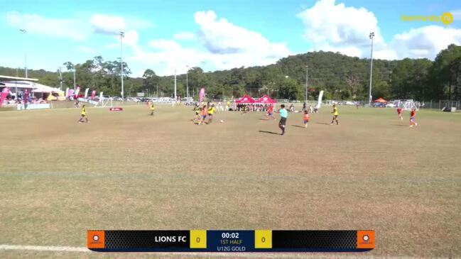Replay: Lions FC v Gold Coast Utd (U12 Girls Gold Cup) - Football Queensland Junior Cup Day 3