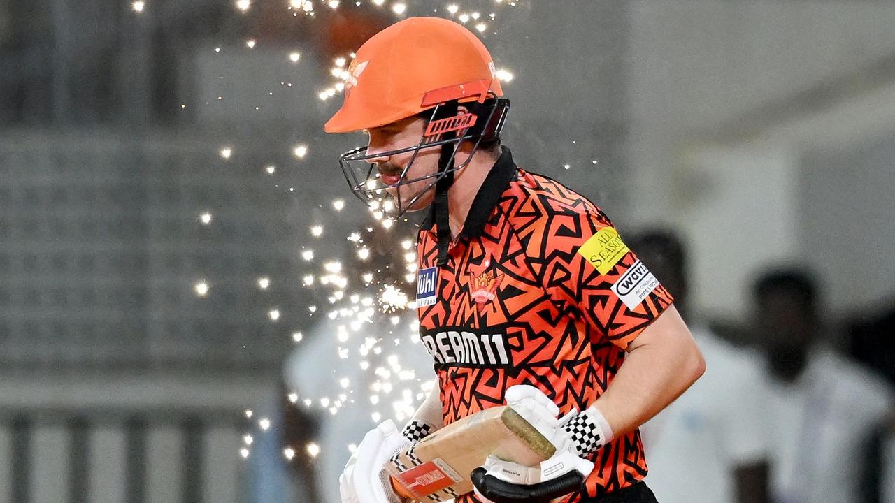 Sunrisers Hyderabad's Travis Head was up to his usual fireworks.