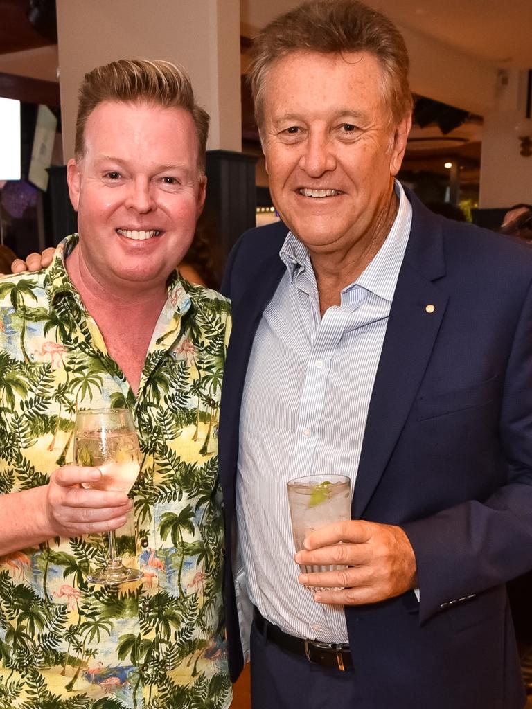 Andrew Meadowcroft and Andrew Bell at The Cavill Hotel opening, Surfers Paradise. Socials: Damien Anthony Rossi | Picture: Pedro Freitas