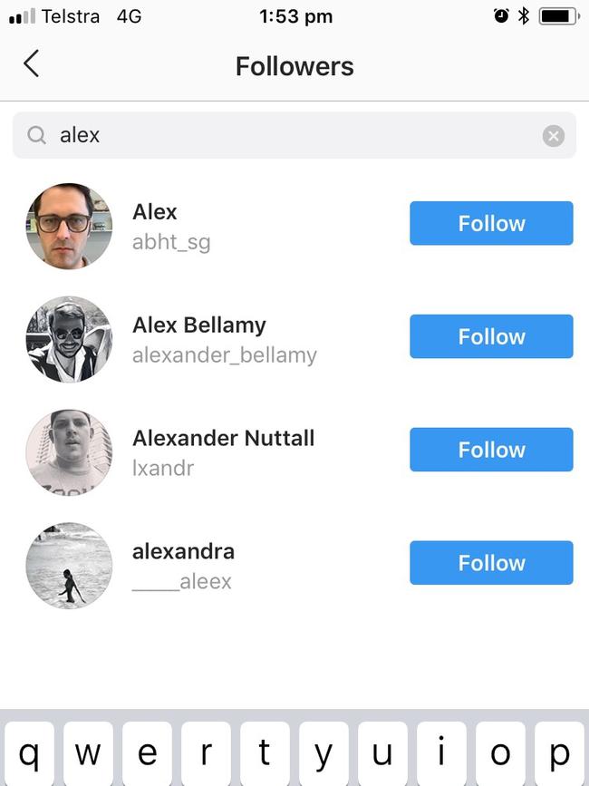 Alex Turnbull supports the group. Picture: Instagram