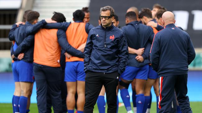 France head coach Fabien Galthie has named a squad with just 167 Tests between them. Photo: Getty Images