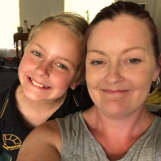 Kennington renter Karrina White and her 10-year-old daughter Skye. Picture: Contributed