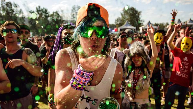 Dance music fans at last year’s Defqon festival.