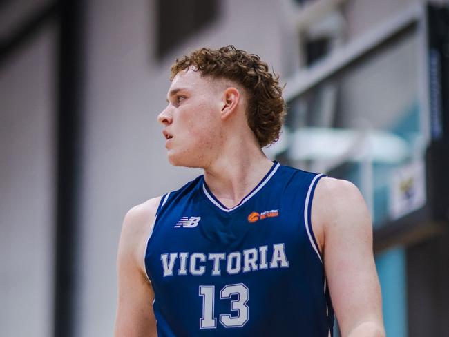 Victoria's Austin Rapp during the Under-20 Nationals boys gold medal match. Picture: Taylor Earnshaw