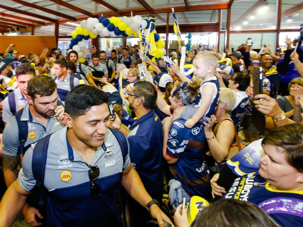 Jason Taumalolo was considered the premier forward in the game when he signed his long-term deal in 2017. Picture: AAP Image/Michael Chambers