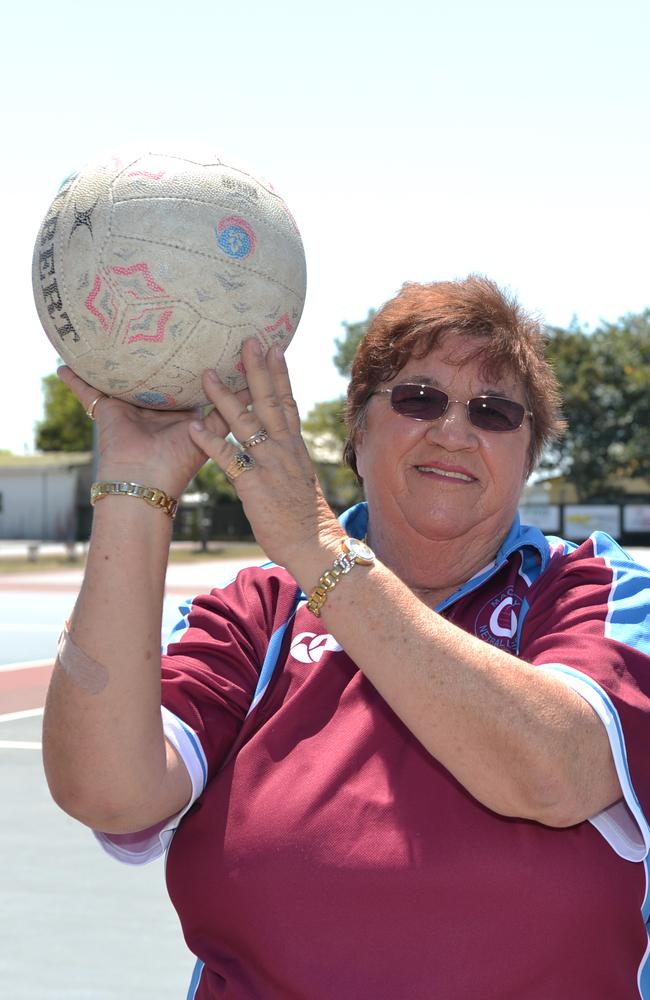 The Wyer’s founded Brothers Netball Club nearly 30 years ago and remain heavily involved today. Pictured: Bette Wyer. Picture: Lee Constable.