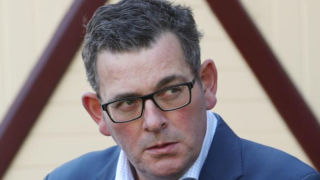 Daniel Andrews says Victorian Labor won’t repay the taxpayer money. Picture: David Crosling