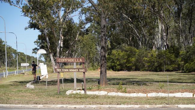 The town of Coppabella, built to service the mining industry, has about 250 permanent residents and is privately owned by one business. Picture: Heidi Petith