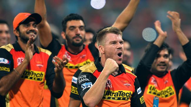 David Warner led the Sunrisers to its only IPL title to date in 2016.