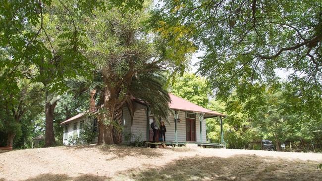 The old policeman's residence was built in 1908 before being damaged by a fire in 1996. It could become a cafe under new plans. Picture: Supplied
