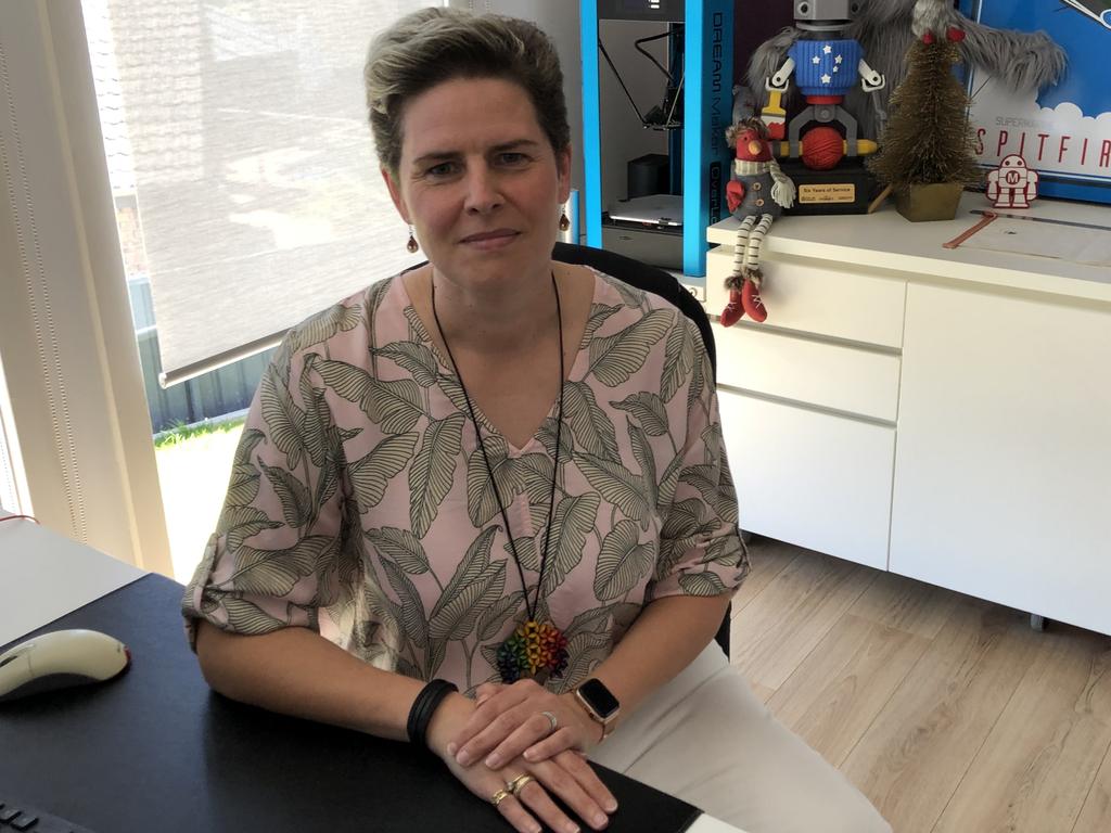 Bupa’s Katrina Byworth was promoted while working from home. Picture: Supplied