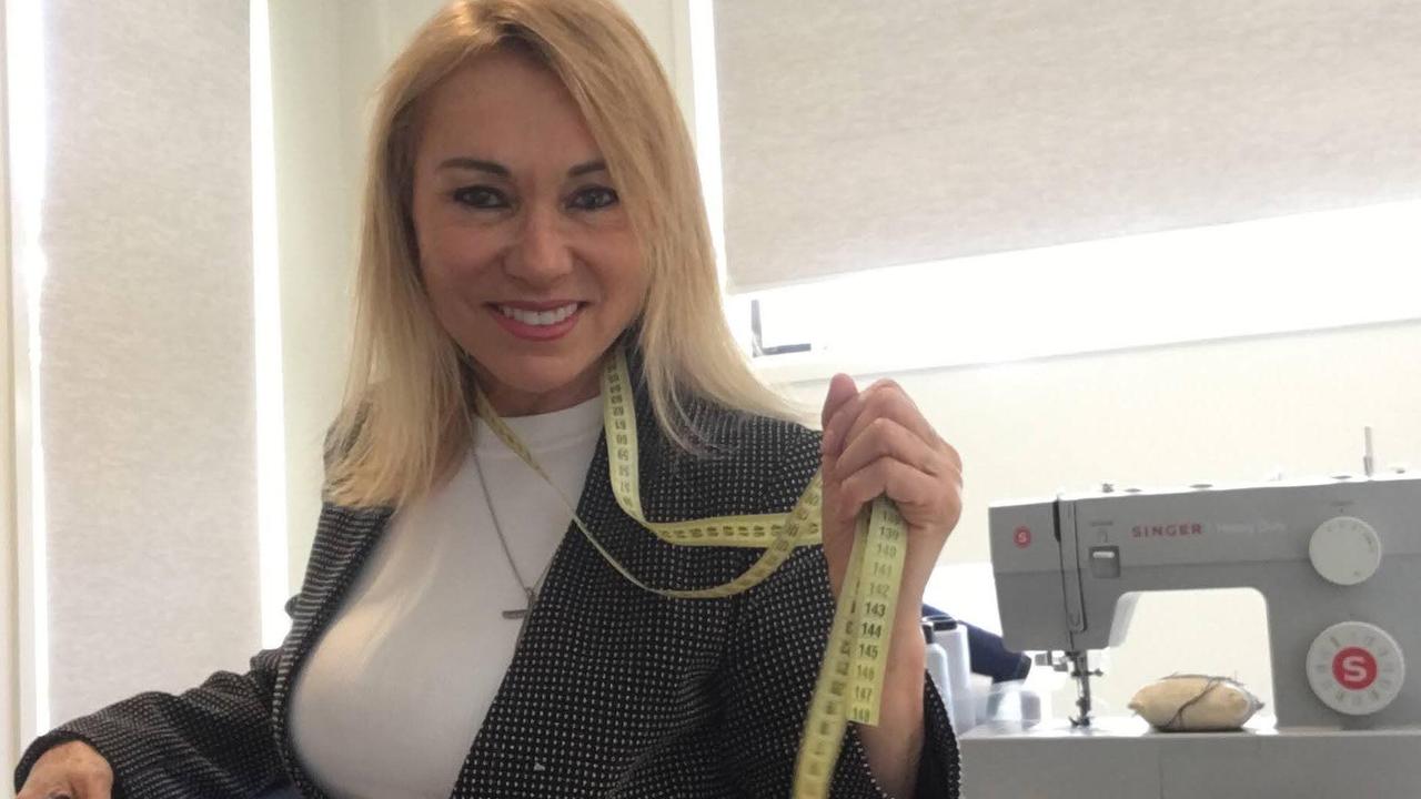 Euda Nunes got straight back into sewing to bring in some cash after moving from South America to Australia.