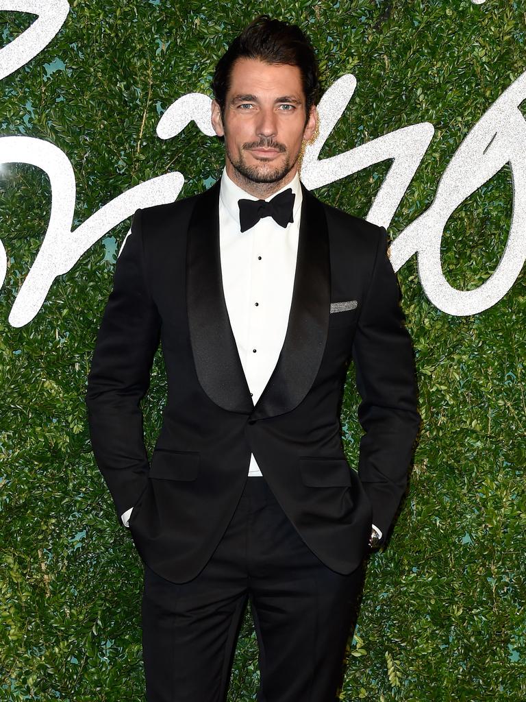 David Gandy attends the British Fashion Awards at London Coliseum on December 1, 2014 in London, England. Picture: Getty