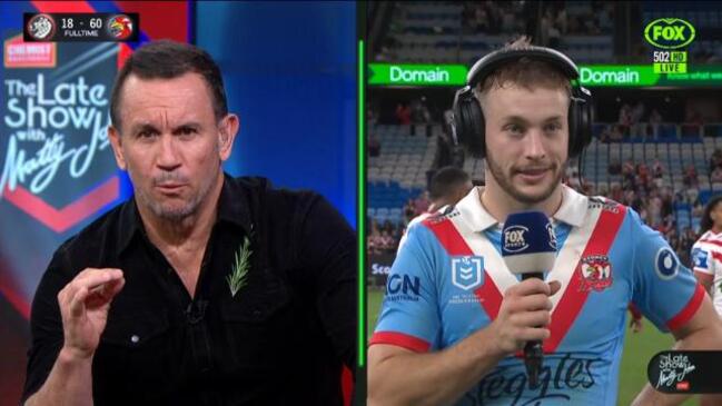 Matty Johns: Sam Walker’s “best Game As An Nrl Player” 