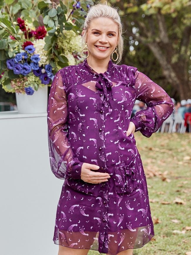 Emma Freedman gave birth to her son six weeks early. Picture: Dan Castano