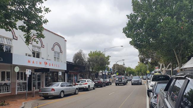 Main St, Mornington, near one of the bluest booths in Flinders. Picture: supplied