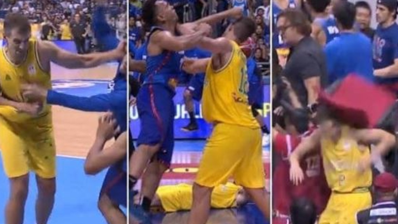 Thon Maker's embarrassing role in the Philippines vs. Australia melee