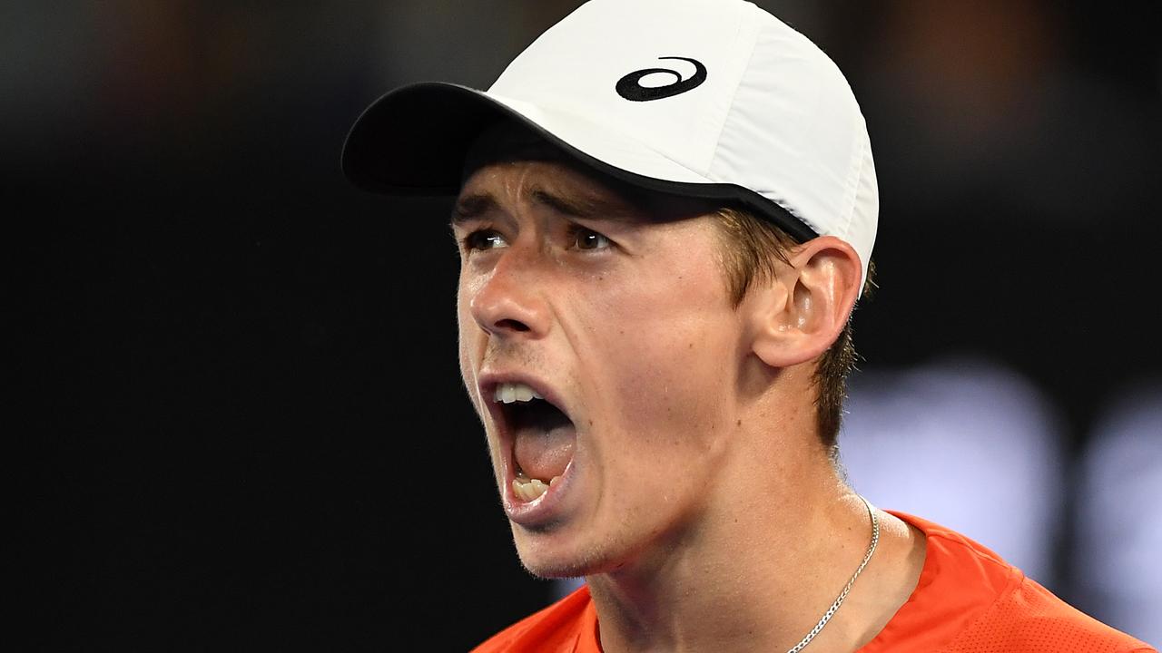 Alex de Minaur went down swinging against Rafael Nadal.