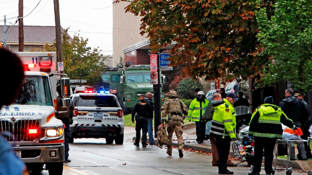 At Least Eight People Killed In US Synagogue Shooting | Sky News Australia