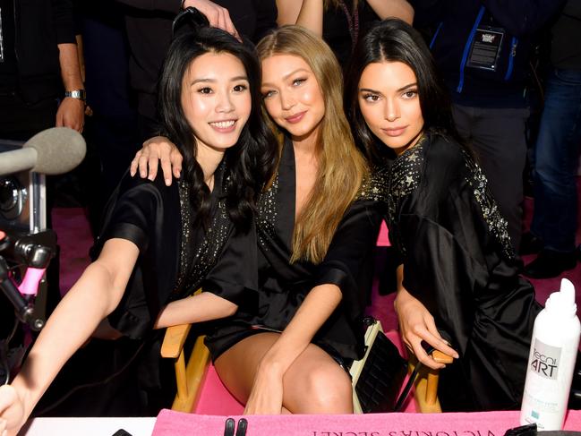 Ming Xi, Gigi Hadid, and Kendall Jenner. Picture: Getty