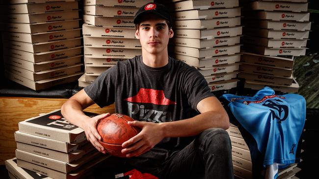 Essendon draftee Brandon Zerk-Thatcher. Picture: Matt Turner