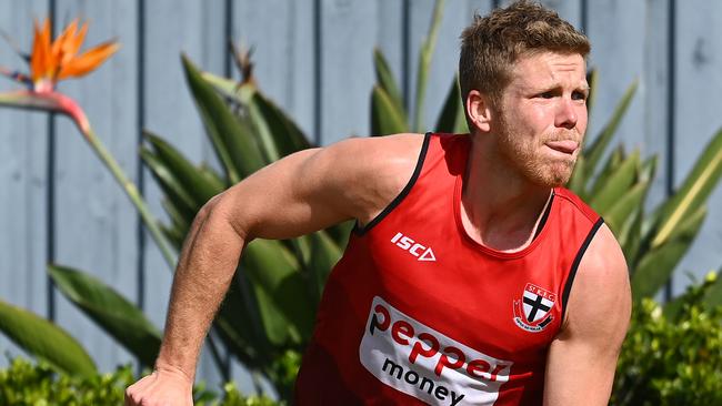 Dan Hannebery in action at the Gold Coast hub. Picture: Getty Images