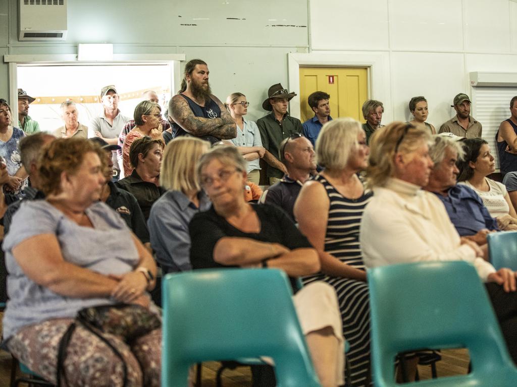 Broadmarsh community fire meeting. Picture: Eddie Safarik