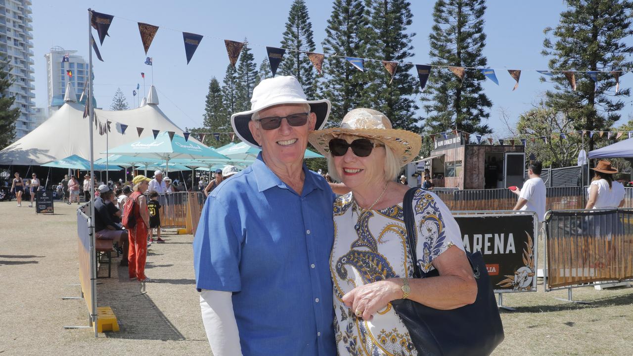 Don Ley and Beryl Ley during the 10th Groundwater Country Music Festival. Picture: Regi Varghese