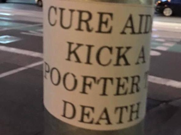 ‘Kick a poofter to death’