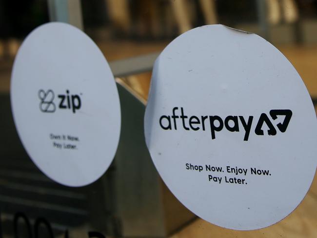 SYDNEY, AUSTRALIA - NewsWire Photos SEPTEMBER 8, 2021: Retail outlets in Sydney CBD. Bitcoin and Afterpay senior executives are expected to front a federal finance inquiry. Picture: NCA NewsWire / Nikki Short