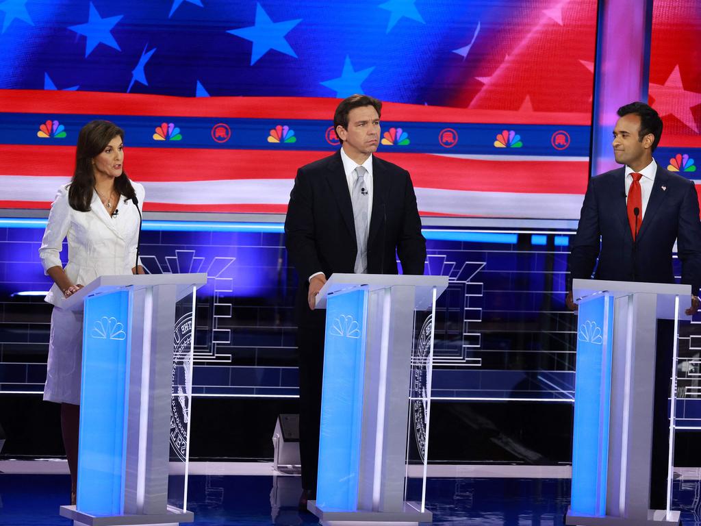 Mr Ramaswamy went into the debate saying he was ‘hopeful it will be more productive’ without Donald Trump dominating the affairs. But sparks flew immediately when the topic of TikTok arose.