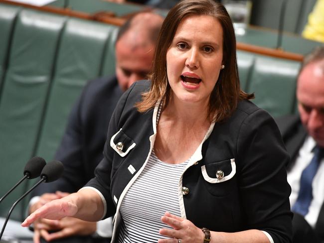 Kelly O'Dwyer during Question Time. Picture: AAP