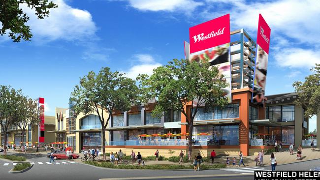 Artists impression of Westfield helensvale when it was proposed.