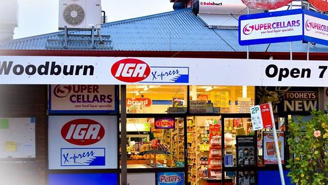 The Woodburn IGA before its revamp.