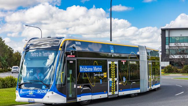 One of the new Metro buses.