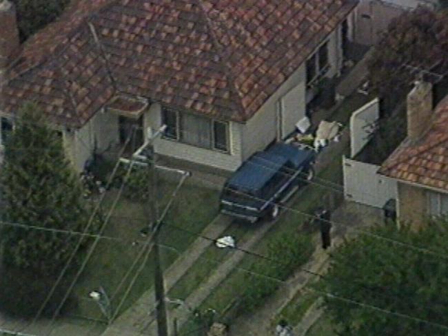 Jane Thurgood-Dove’s home in Muriel Street in Niddrie on the day she was executed in 1997.