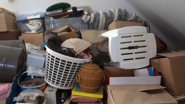 Inside the home of a hoarder. Image: iStock 