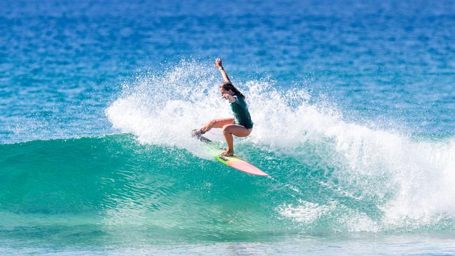 Gold Coast surfer Shaye Leeuwendal. Picture: SURFING QLD