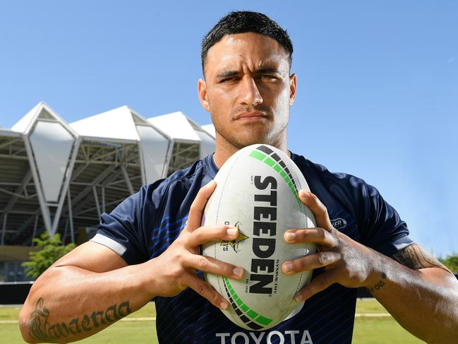 North Queensland Cowboys player Valentine Holmes. Picture: Shae Beplate.