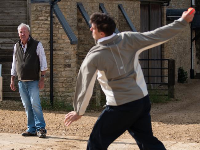 Cummins played cricket with the former Top Gear host.